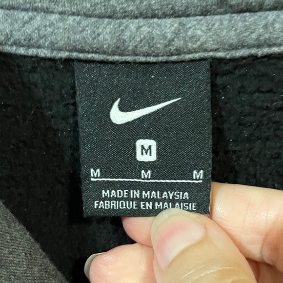 Nike Black and Gray OSU beavers Oregon State Hoodie - Picture 2 of 3